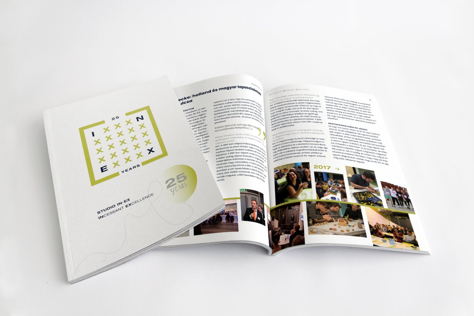 Printed publication designed in Scribus on Linux